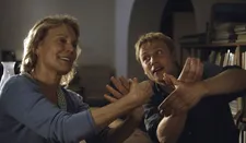 Martha and Jo performing the lullaby - Wenn Ich ein Vöglein wär (If I were a little bird)